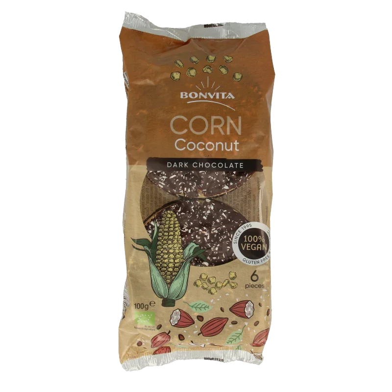 Bonvita Premium coco maiswafel bio 100 Gram