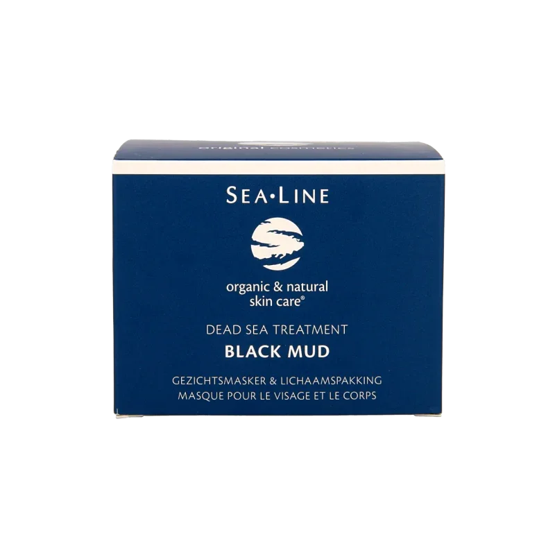 Sea-Line Black mud facial mask & body pack 225 Milliliter