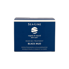 Sea-Line Black mud facial mask & body pack 225 Milliliter