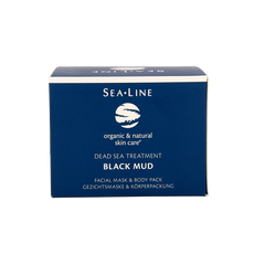 Sea-Line Black mud facial mask & body pack 225 Milliliter
