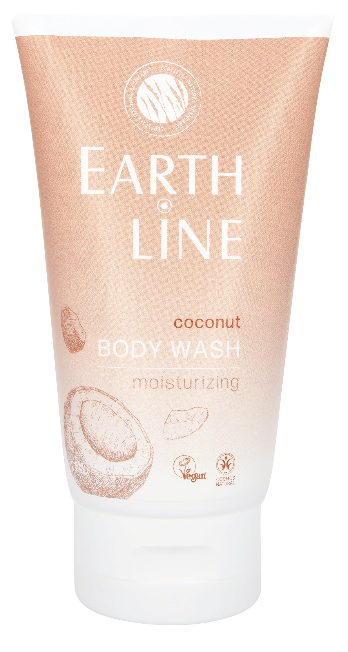Earth Line Bodywash coconut 150 Milliliter