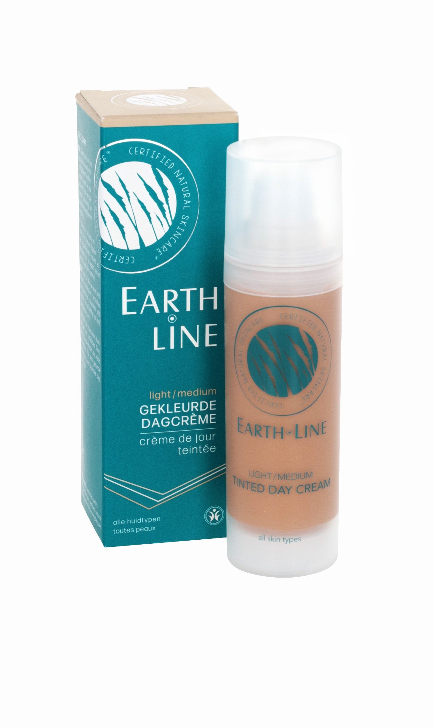 Earth Line Gekleurde dagcreme light/medium 35 Milliliter