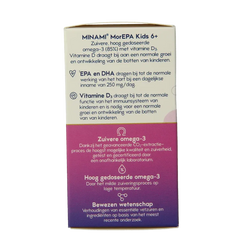 Minami MorEPA kids + vitamine D3 60.00 Softgels