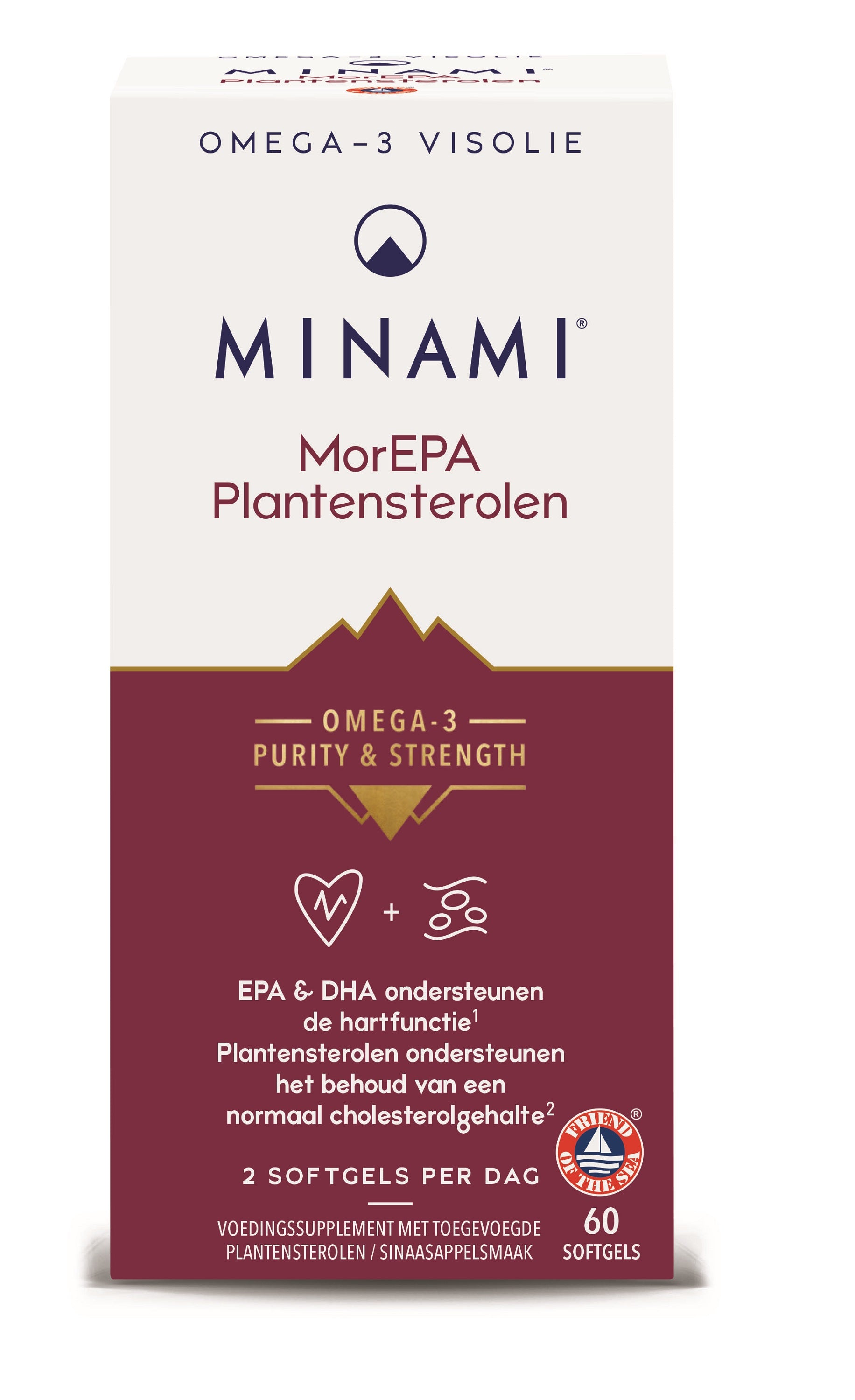 Minami MorEPA plantsterolen 60.00 Softgels