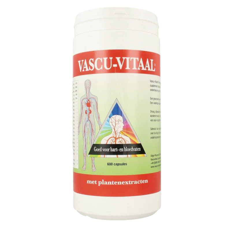 Vascu Vitaal Plantenextracten 600 Capsules