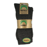Naproz Thermo sokken grijs maat 43-46 3.00 Paar