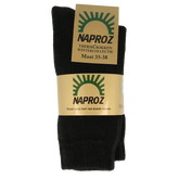 Naproz Thermo sokken zwart maat 35-38 3 Paar