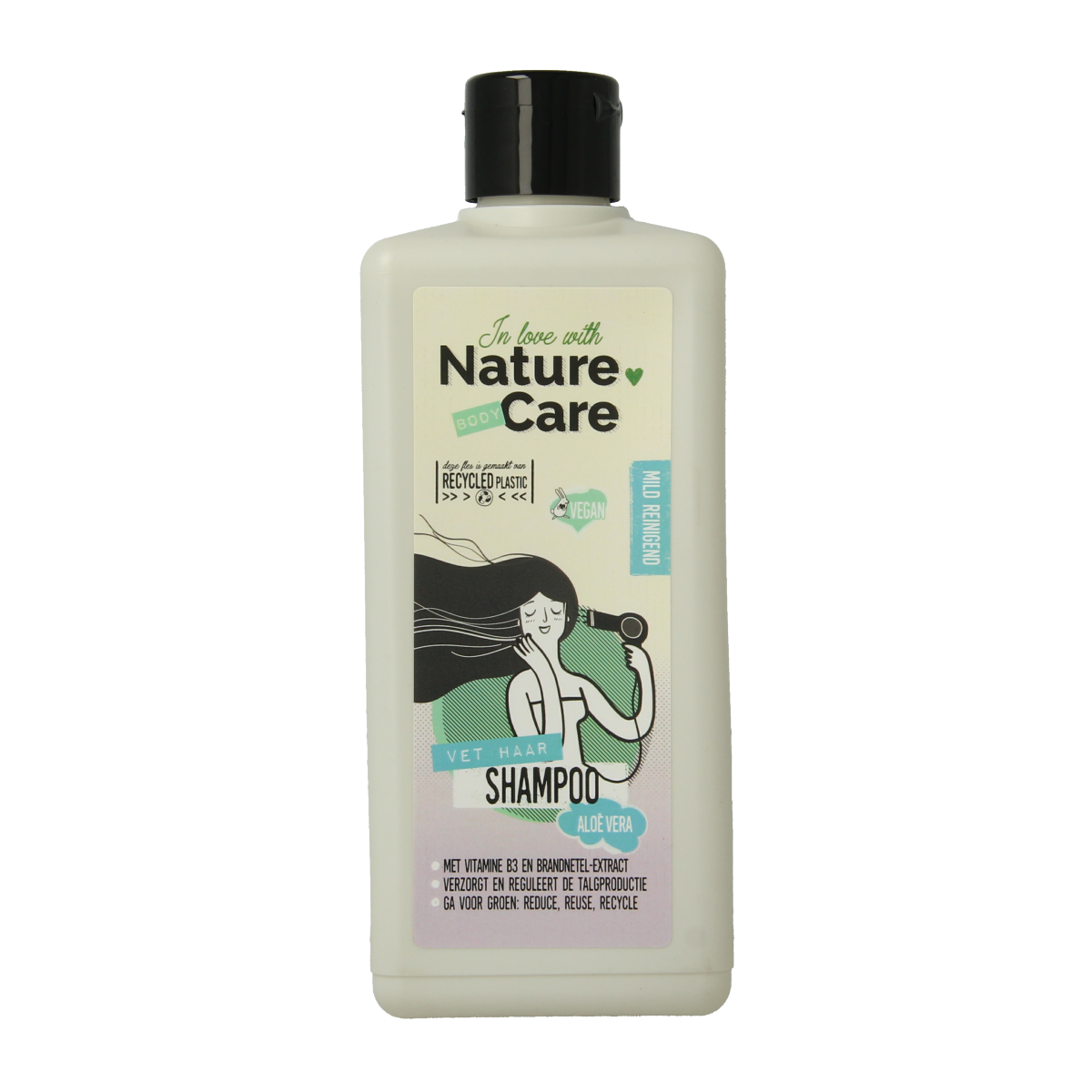 Nature Care Shampoo vet haar 500.00 Milliliter
