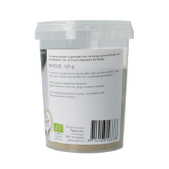 It's Amazing Raw & organic tarwegras poeder bio 125.00 Gram