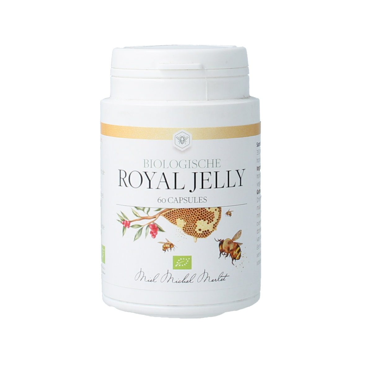 Michel Merlet Royal jelly bio 60.00 Capsules