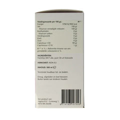 Nutriforce MCT 8 olie 500 Milliliter