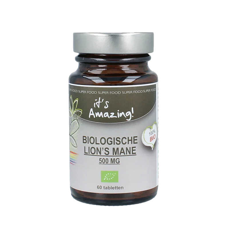 It's Amazing Lions mane 500mg bio 60 Tabletten