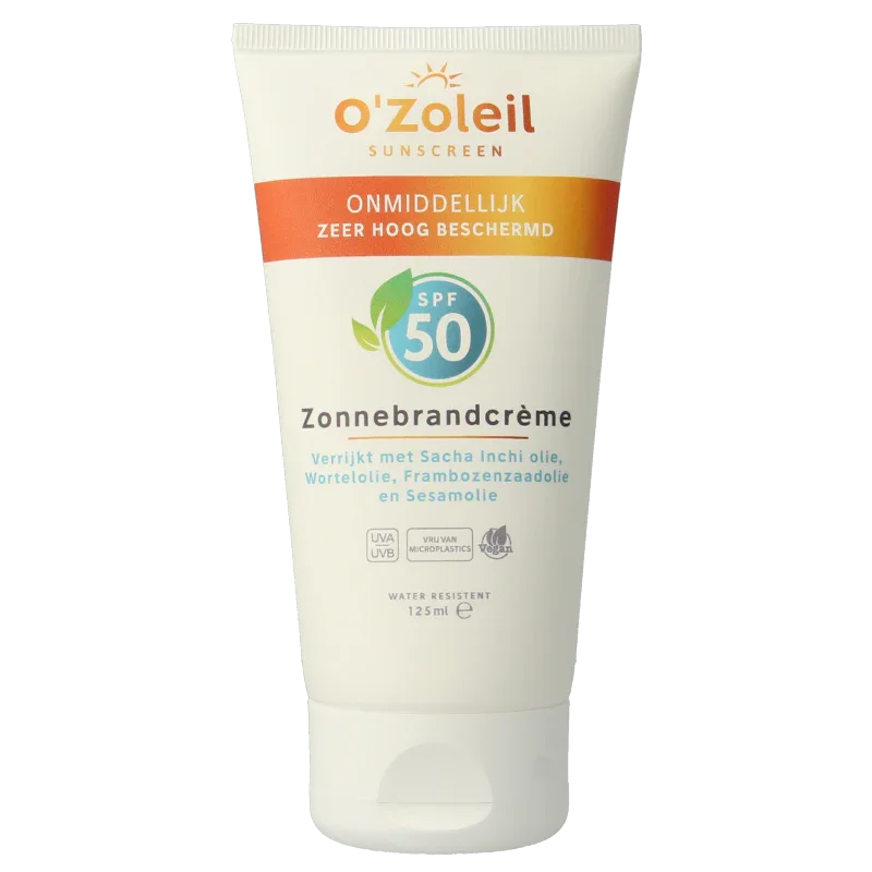 O' Zoleil Zonnebrandcreme SPF50 125 Milliliter