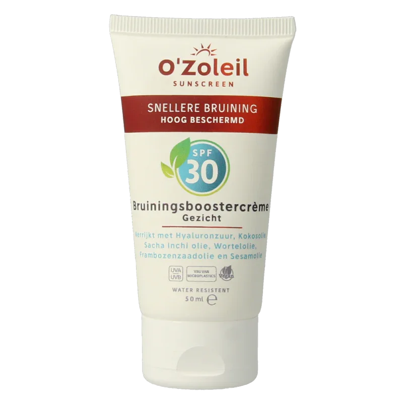 O' Zoleil Bruiningsboostercreme gezicht SPF30 50 Milliliter