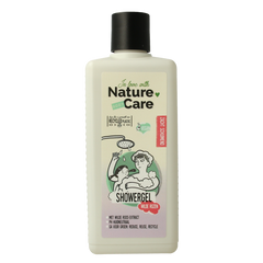Nature Care Showergel wilde rozen 500.00 Milliliter