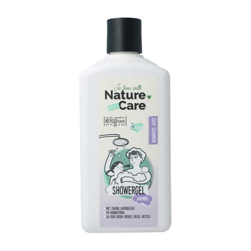 Nature Care Showergel lavendel 500.00 Milliliter