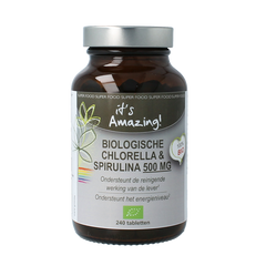It's Amazing Spirulina & chlorella 240 Tabletten