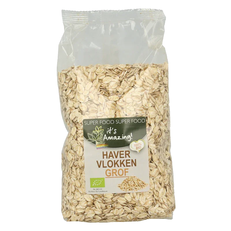 It's Amazing Havervlokken grof bio 500 Gram