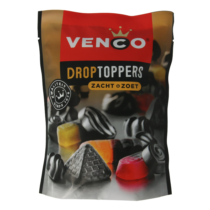 Venco Dropstoppers zacht & zoet 215 Gram