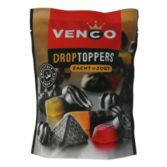 Venco Dropstoppers zacht & zoet 215 Gram