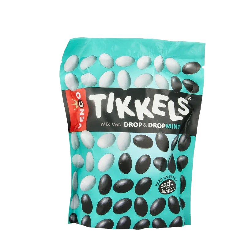 Venco Tikkels dropmint 235 Gram