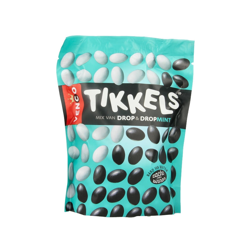 Venco Tikkels dropmint 235 Gram