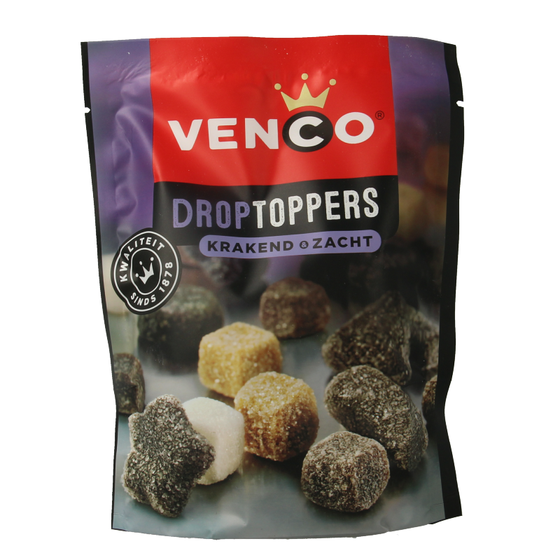 Venco Droptoppers krakend & zacht 205 Gram