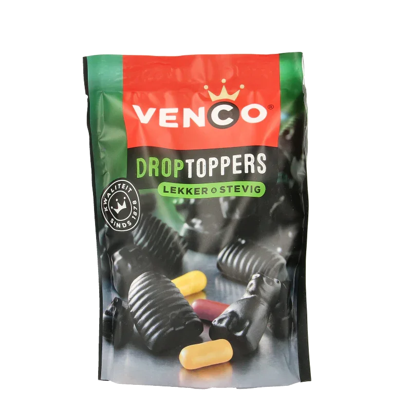 Venco Droptoppers lekker stevig 215 Gram