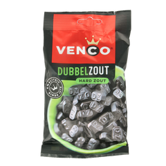 Venco Dubbel zoute drop 120.00 Gram