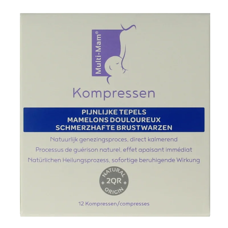 Multi GYN Multi-mam kompressen 12.00 Stuks