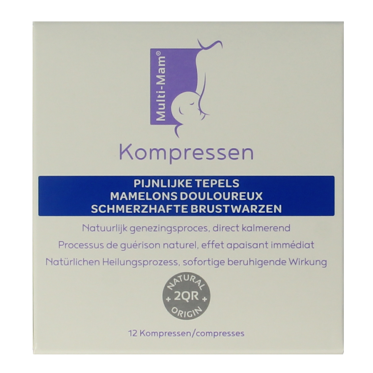 Multi GYN Multi-mam kompressen 12.00 Stuks
