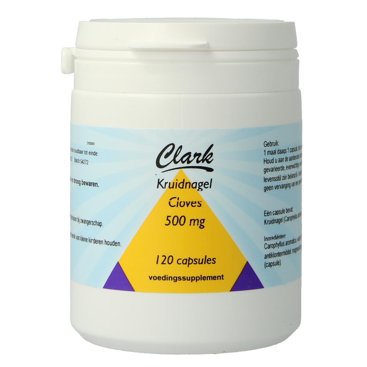 Clark Kruidnagel/clove/lavanga 120.00 Capsules