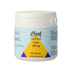 Clark Cat's claw 500mg 90.00 Vegetarische capsules