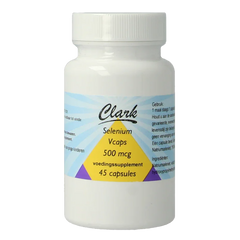Clark Selenium 500mcg (Natrium Seleniet) 45 Capsules