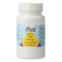 Clark Selenium 500mcg (Natrium Seleniet) 45 Capsules