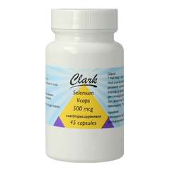 Clark Selenium 500mcg (Natrium Seleniet) 45.00 Capsules