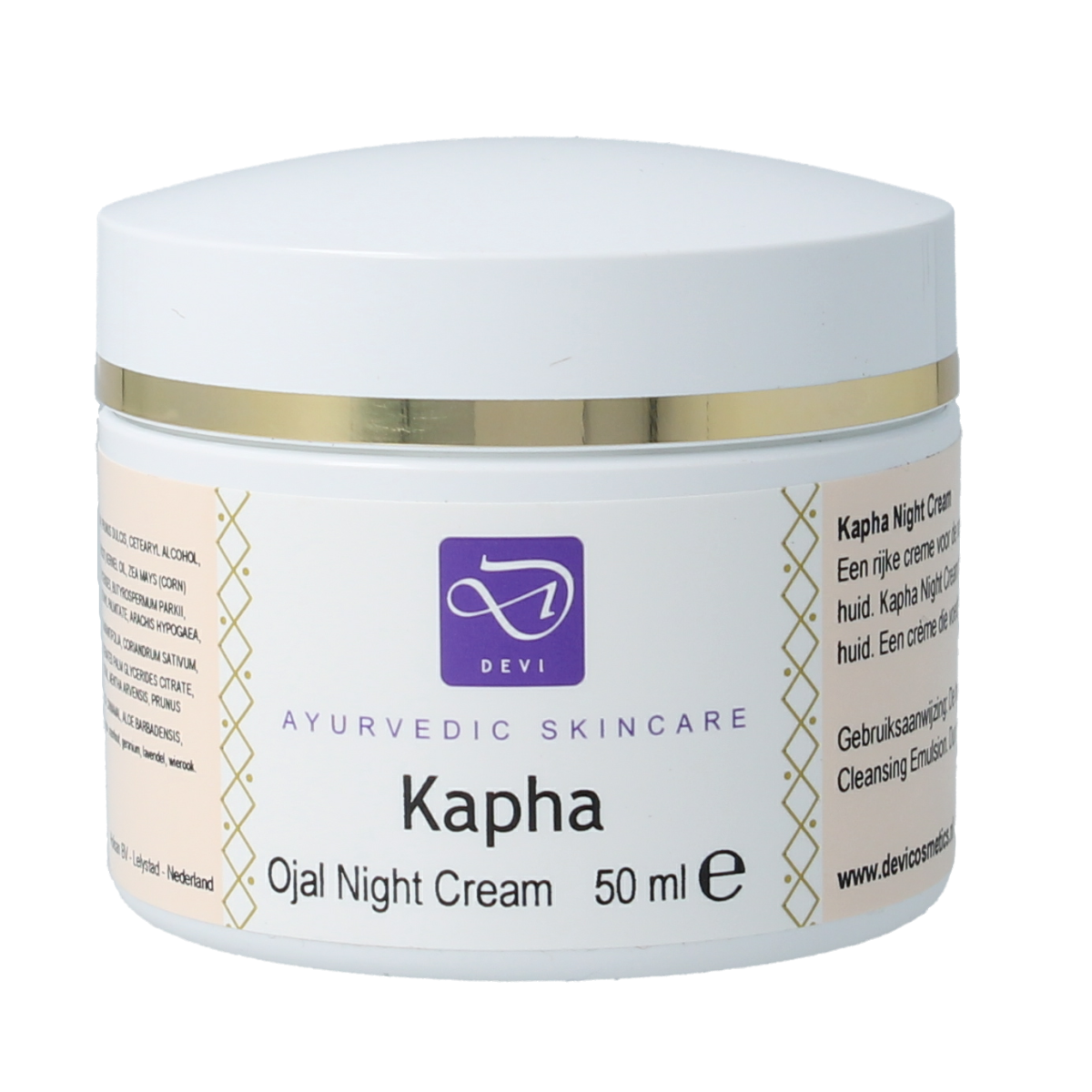 Holisan Kapha night cream devi 50.00 Milliliter