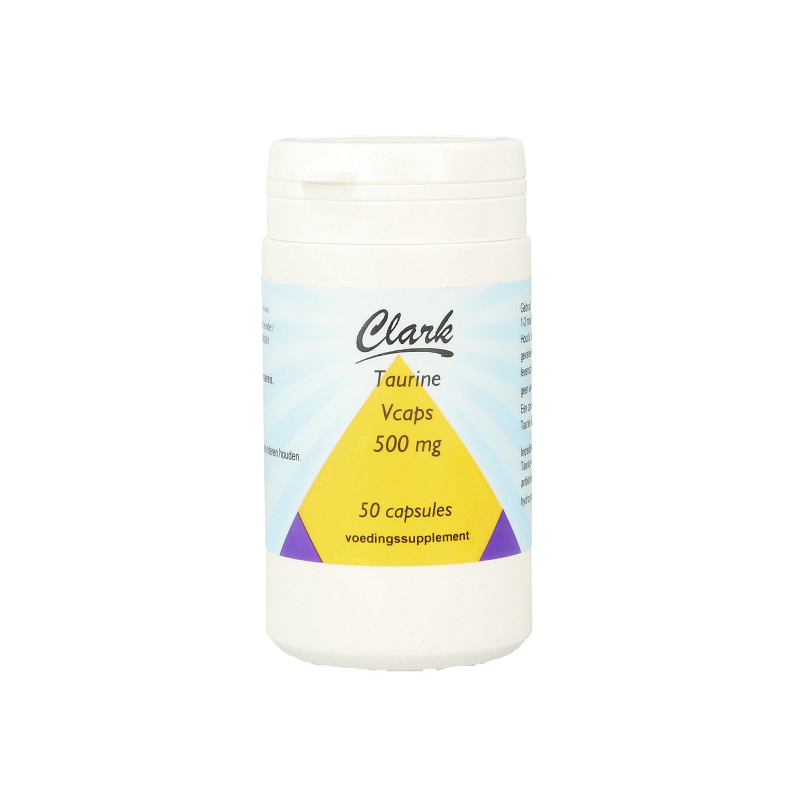 Clark Taurine 500mg 50.00 Capsules