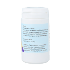 Clark Papaine 500mg 50.00 Vegetarische capsules
