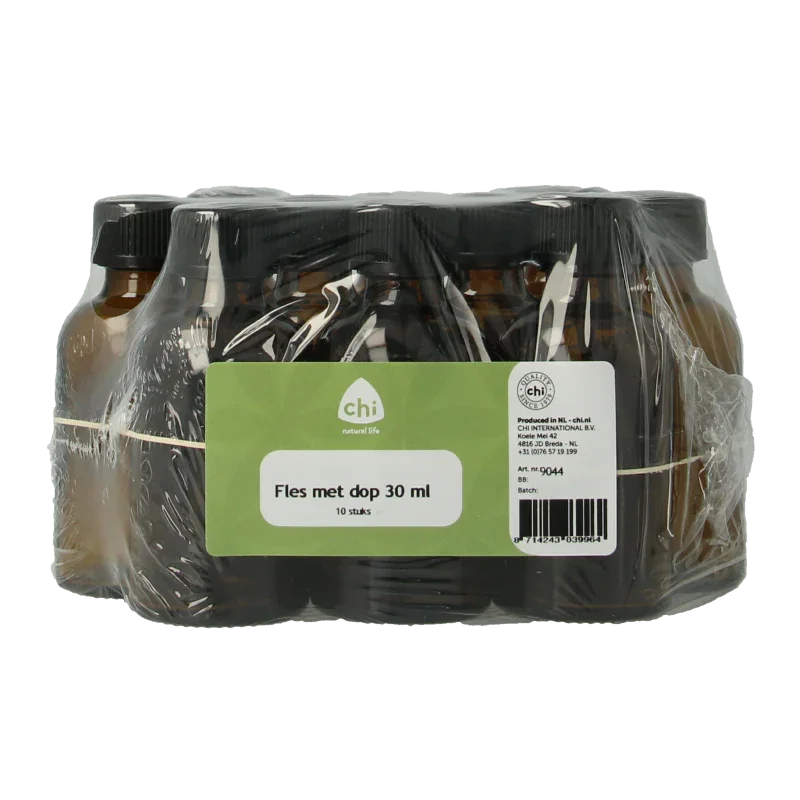 Chi Flesje met dop 30ml 10 Stuks