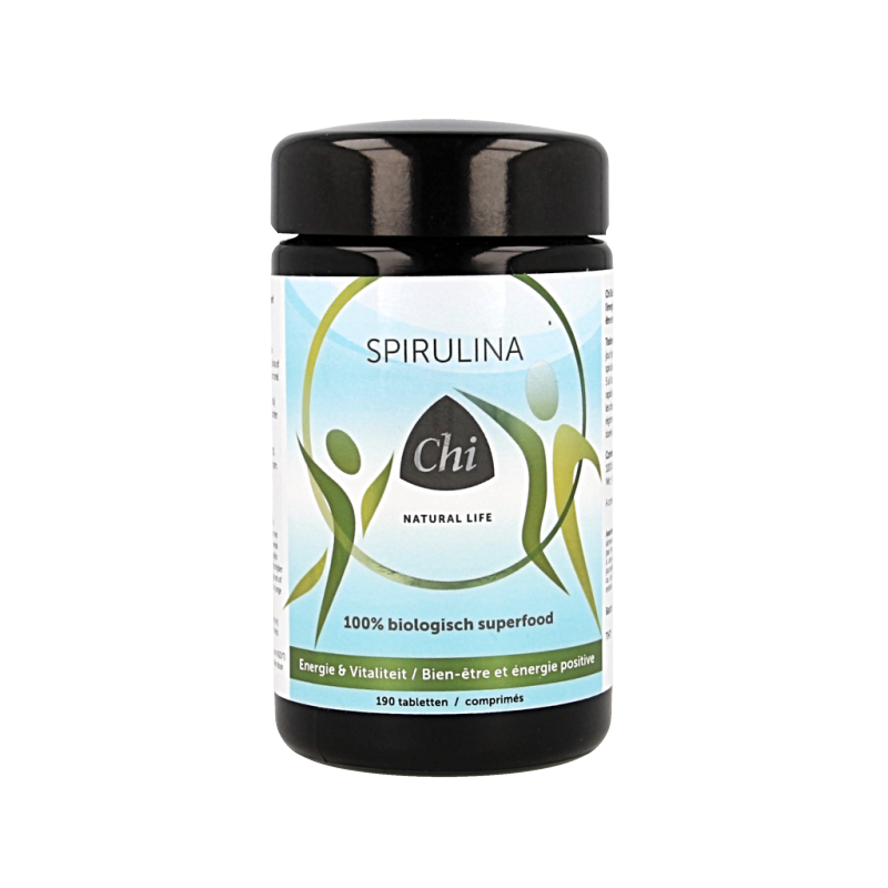 Chi Spirulina 500mg tabletten bio 190 Tabletten