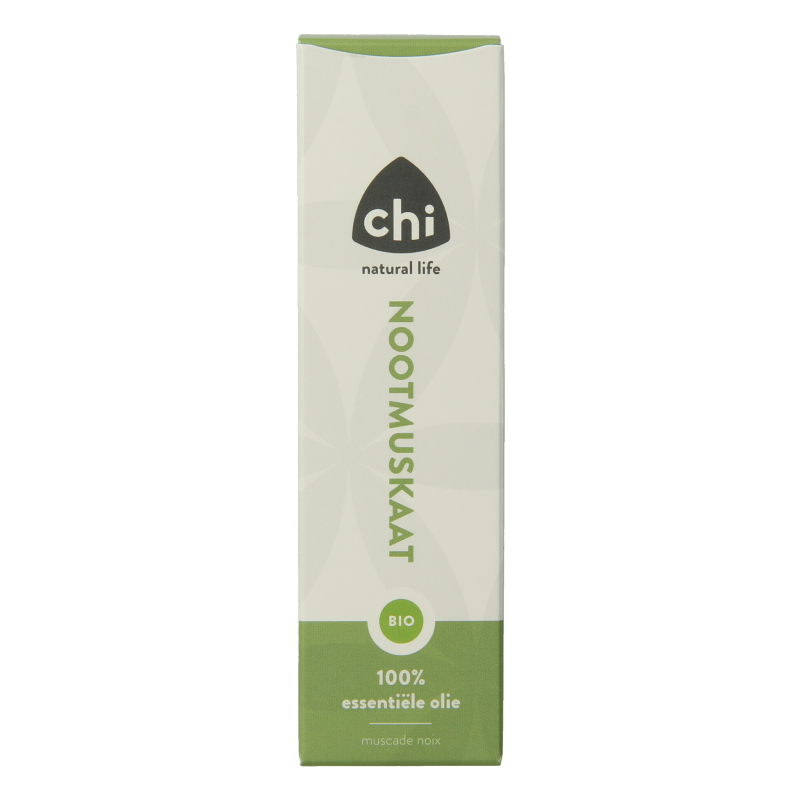 Chi Nootmuskaat olie eko bio 10 Milliliter