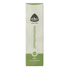 Chi Nootmuskaat olie eko bio 10.00 Milliliter
