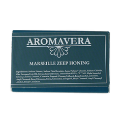 Aroma Vera Marseillezeep miel/honing 125.00 Gram