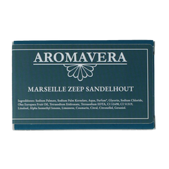 Aroma Vera Marseillezeep santal/sandelhout bio 125.00 Gram