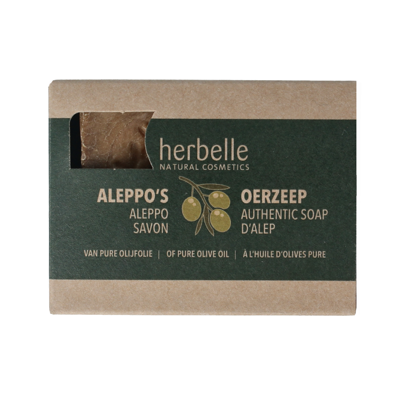 Herbelle Aleppo zeep olijf en water 1.00 Stuks