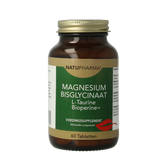 Natupharma Magnesium bisglycinaat 125mg 60 Tabletten