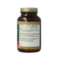 Natupharma Magnesium bisglycinaat 125mg 60 Tabletten