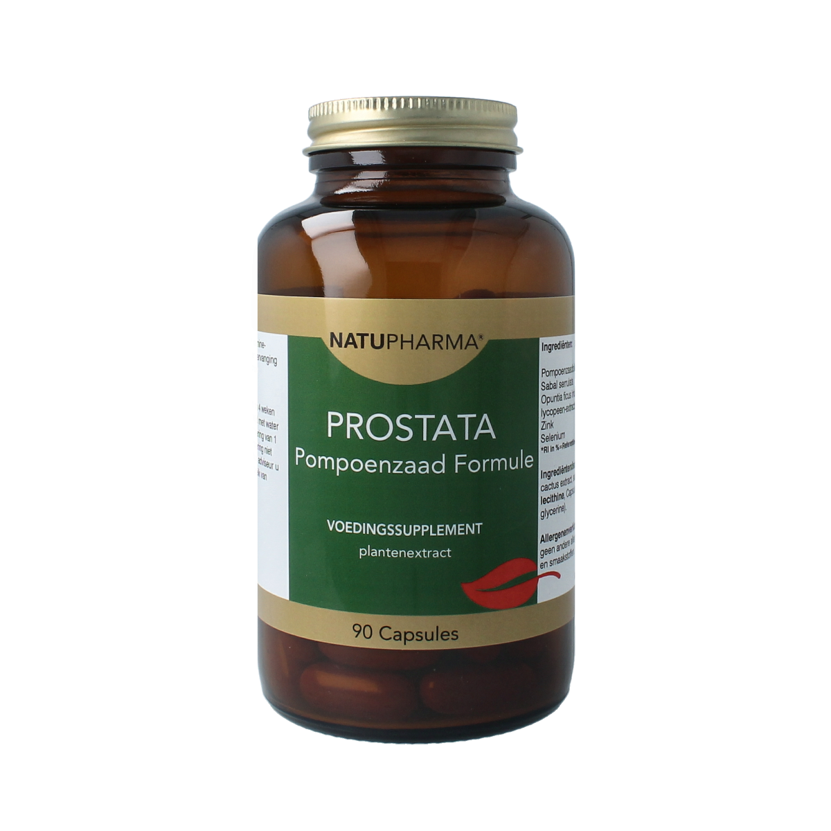 Natupharma Prostata (pompoenzaad formule) 90.00 Tabletten