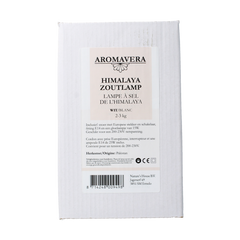 Aroma Vera Himalaya zoutlamp wit 2-3kg 1.00 Stuks